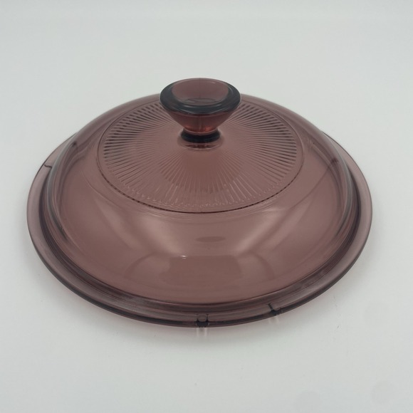 CORNING PYREX‎ VISIONS CRANBERRY LID #29- V1C,Replacement Lid, Fits 1 Quart/1L - Picture 1 of 8